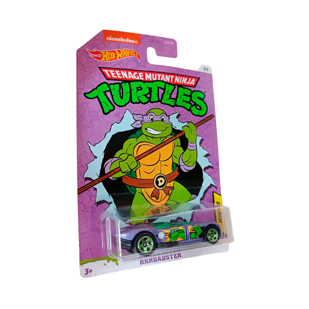 Hot Wheels Teenage Mutant Ninja Turtles TMNT - Vehículo de Juguete para niños