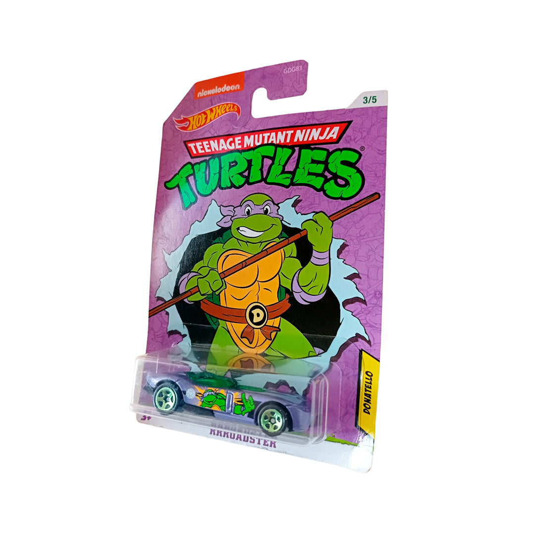 Hot Wheels Teenage Mutant Ninja Turtles TMNT - Vehículo de Juguete para niños