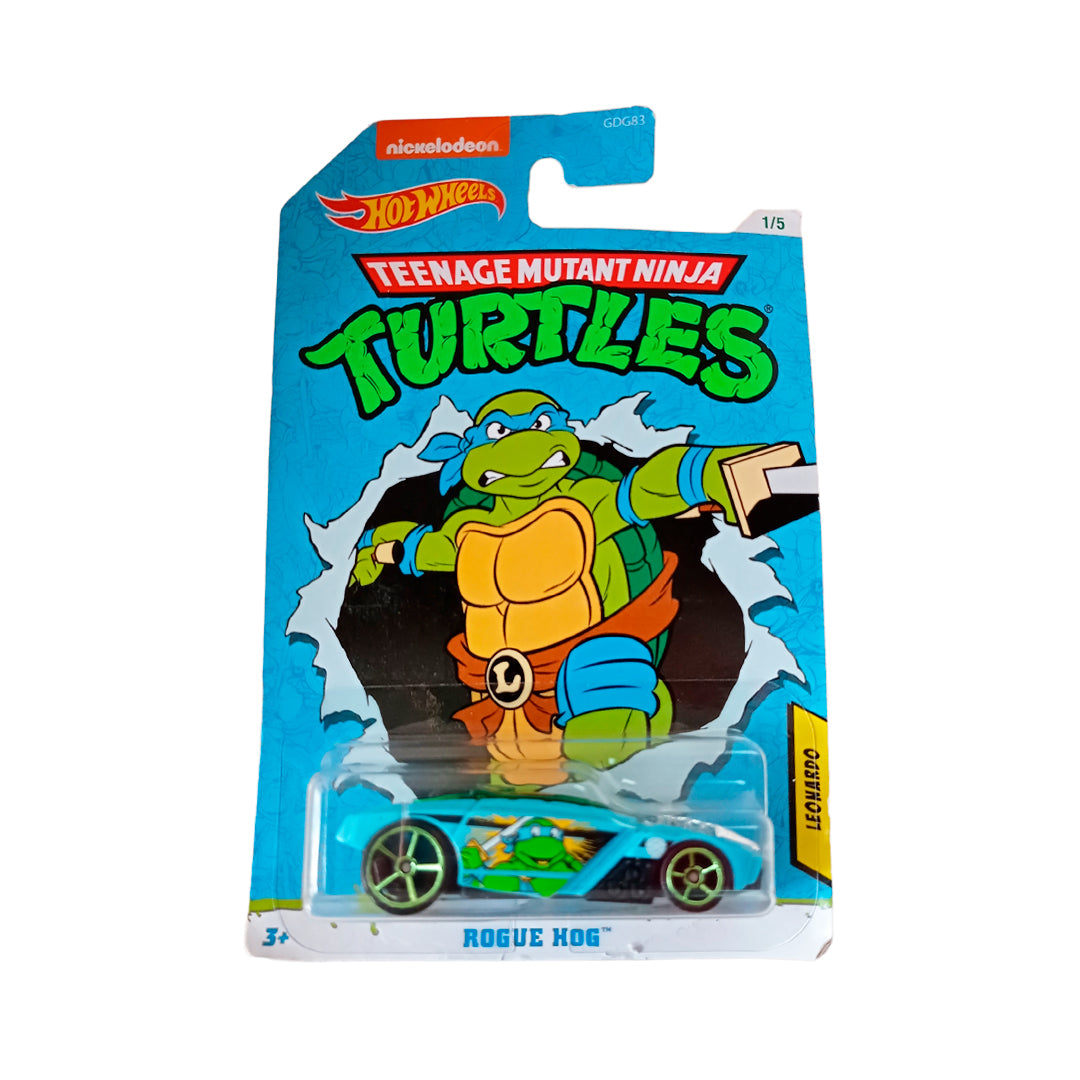 Hot Wheels Teenage Mutant Ninja Turtles TMNT - Vehículo de Juguete para niños