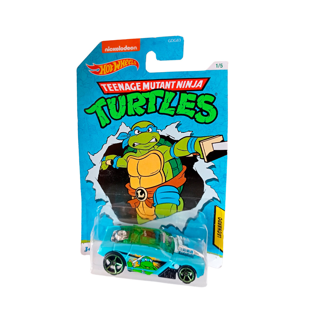 Hot Wheels Teenage Mutant Ninja Turtles TMNT - Vehículo de Juguete para niños