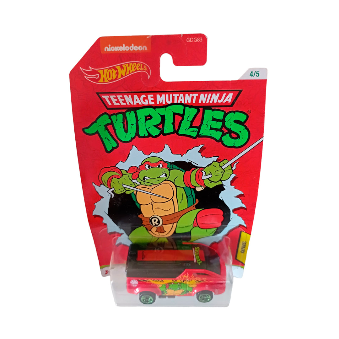 Hot Wheels Teenage Mutant Ninja Turtles TMNT - Vehículo de Juguete para niños