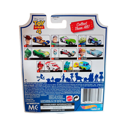 Hot Wheels  Toy Story 4 Character Cars - Vehículo de Juguete para niños