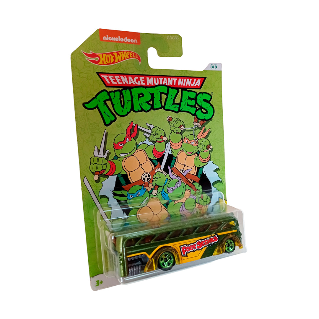 Hot Wheels Teenage Mutant Ninja Turtles TMNT - Vehículo de Juguete para niños