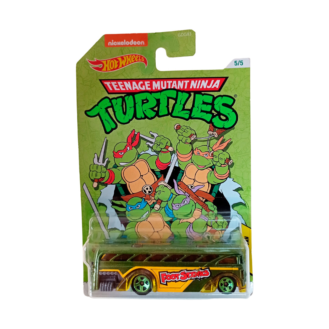 Hot Wheels Teenage Mutant Ninja Turtles TMNT - Vehículo de Juguete para niños