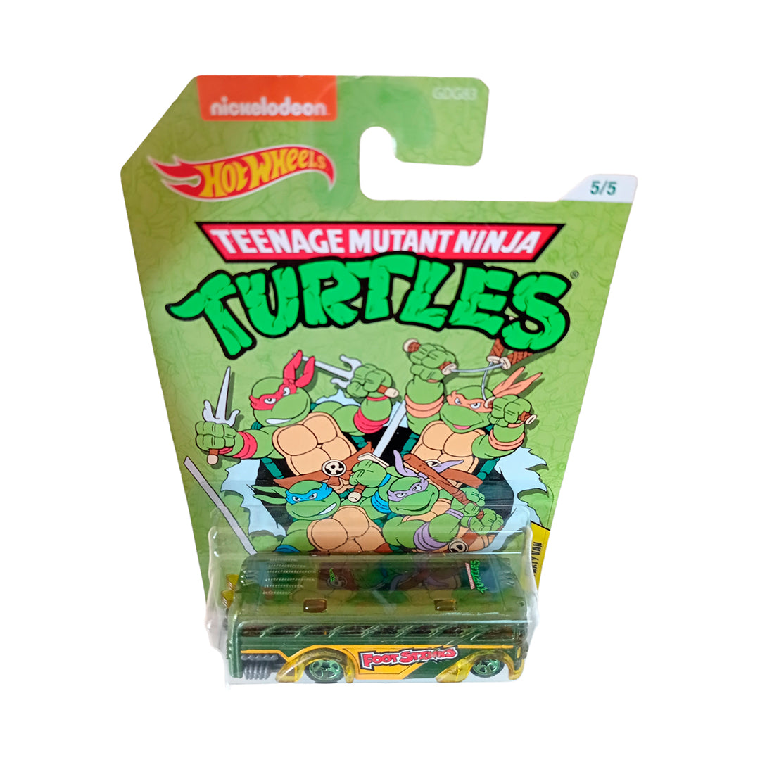 Hot Wheels Teenage Mutant Ninja Turtles TMNT - Vehículo de Juguete para niños