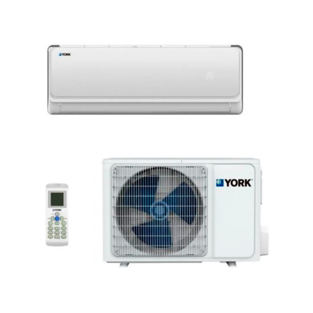 Aire acondicionado York mini split frío 3406W blanco 220V YHFE12ZJMAXAORX